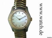 Ebel Classic Lady Stahl/Gelbgold Diamond Perlmutt 27mm