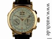 A. Lange & Sohne Datograph Flyback Chronograph Rosegold Faltschlie e 39mm