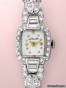 Jaeger-LeCoultre Vintage Lady's Platinum  Diamond Cocktail Watch