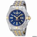 Breitling Galactic 41 Two-Tone Stainless Steel Mens Watch B49350L2-C809TT