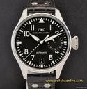 IWC Stainless Steel Black dial Big Pilot B&P IW500401
