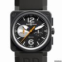 Bell & Ross BR 03-94 Chronographe Black & White  NEU incl MWST mit B+P