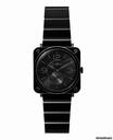 Bell & Ross BRS-BL-CERAMIC/SCE NEU incl MWST mit Box+Papieren