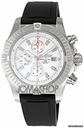 Breitling Bretling Super Avenger White Dial Chronograph Mens Watch A1337011-A660BKPD