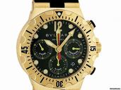 Bulgari Diagono Professional Scuba Flyback Chronograph 18kt Gelbgold 40mm