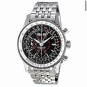 Breitling Navitimer Montbrilliant Datora Steel Black Mens Watch A2133012-B571SS