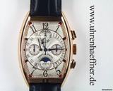 Franck Muller Cintree Curvex Ewiger Kalender Chronograph Rosegold 49x35mm