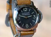 Panerai Vintage 6152-1 Rolex 15 Jewel CC engraved Circa 1950: