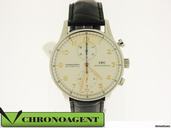 IWC Portoghese Acciaio Nuovo Quad. Bianco
