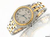 Cartier "PANTHERE COUGAR" HERREN 2 Streifen Gold /Stahl