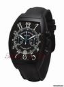 Franck Muller CASABLANCA CHRONOGRAPH EXTRA LARGE BLACK PVD STEEL RARE ED.