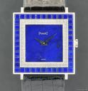 Piaget 18k White Gold Lapis Lazuli dial wristwatch