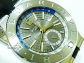 Bulgari DIAGONO GMT STAINLESS STEEL MENS WATCH SWISS