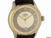 Oris Artelier Date Stahl/Gelbgod 40mm