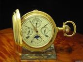 Jaeger-LeCoultre 18kt Taschenuhr Ewiger Kalender Repetition