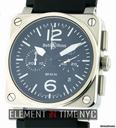 Bell & Ross BR03-94 Chronograph Steel NIB
