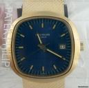 Patek Philippe 3587 YG Jumbo Beta 21 Quartz Blue Dial