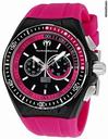 Technomarine Cruise Sport Pink Rubber Strap Chronograph Ladies Watch 111021