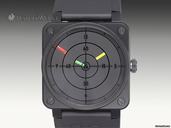 Bell & Ross BR03-92 Radar - 42mm PVD-Coated Stainless Steel - HOTTEST NEW ARRIVAL - Newest 42mm Radar Model JUST RELEASED - Brand New in Box