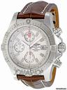 Breitling Super Avenger Silver Dial Chronograph Automatic Mens Watch A1338012-G6