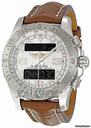 Breitling Airwolf Raven Silver Analog-Digital Dial Mens Watch A7836334-G653BRCT