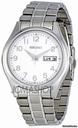 Seiko White Dial Stainless Steel Quartz Mens Watch SGGA69