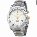 Seiko Kinetic Two-tone Stainless Steel Mens Watch SKA503