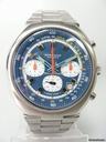 Breitling Transocean Chronographe vintage complet acier