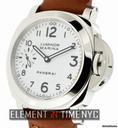 Panerai Luminor PAM 113 Stainless Steel White Dial NIB