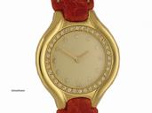 Ebel Beluga 18kt Gelbgold Diamond mit 18kt Gelbgold Faltschlie e 24mm