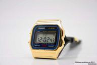 Casio F-91W 18K GOLD CASE