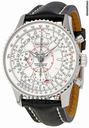 Breitling Montbrilliant Datora Silver Dial Chronograph Mens Watch A2133012-G518BKLT
