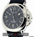 Panerai PAM 63 C Luminor GMT 44mm Black Dial B+P