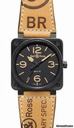 Bell & Ross BR 01-92 Heritage NEU incl MWST mit Box + Papier