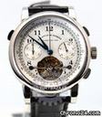 A. Lange & Sohne Tourbograph Pour le Merite (Platinum / White / Leather Strap