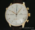 IWC Discontinued Portugeiser Rattrapante "Ref.3712" Pink Gold  Full Set [ ON HOLD ]