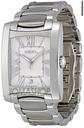 Ebel Brasilia Silver Roman Numeral Dial Mens Watch 9255M41-62500