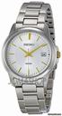 Seiko Silver Dial Stainless Steel Mens Watch SGEF53