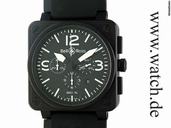 Bell & Ross Black Instrument BR 01-94 Automatic Chronograph 46x46