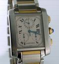 Cartier Tank Francaise Chronograph Quartz SS/YG