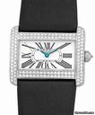 Cartier Diamond Tank Divan Strapwatch