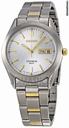 Seiko Silver Dial Titanium Mens Watch SGG603
