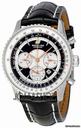 Breitling Montbrilliant Black Dial Automatic Mens Watch A4137012-B986BKCT