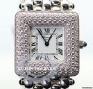 Chopard Classic Square Ladies 18K White Gold Diamonds