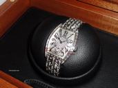 Franck Muller Cintree Curvex White Gold Medium Ladies' Baguette Diamond