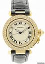 Cartier Pasha de 18K Gelbgold & Diamantbesatz