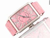 Franck Muller Damen "LONG ISLAND" 750/- Weissgold Automatik