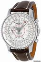 Breitling Montbrilliant Datora Silver Dial Chronograph Mens Watch A2133012-G518BRLD