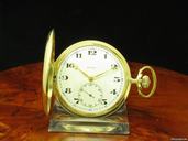 Zenith 14kt Gold Savonette Taschenuhr