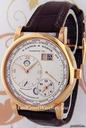 A. Lange & Sohne 116.032 Lange 1 Timezone, Red Gold